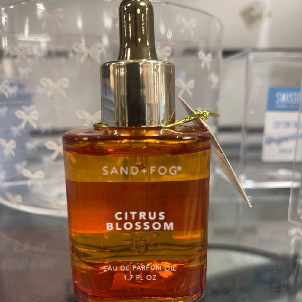 Sand + Fog Citrus Blossom Face Oil - Gold and Orange